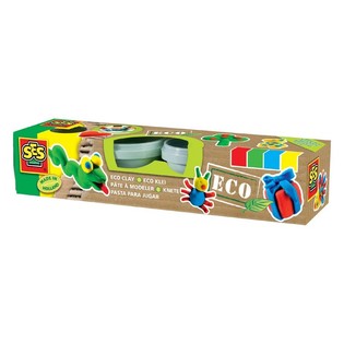 Plastilinas Ses ECO - 4 pagrindinės spalvos (1 vnt.)