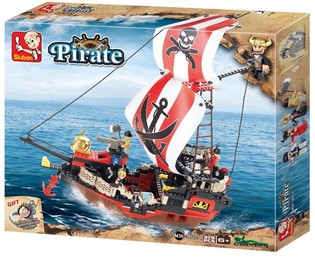 Sluban Didelis piratų laivas M38-B0127 (1 vnt.)