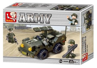 Sluban Karinis Džipas M38-B5800 Konstruktorius (1 vnt.)