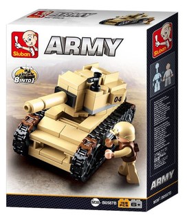 Sluban Army 8 viename tankas M38-B0587B (1 vnt.)