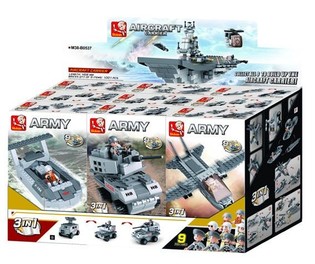Sluban Lėktuvne&scaron;is 9in1 M38-B0537 Konstruktorius (1 Display / 9 vnt.)