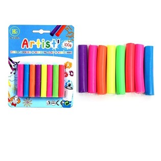 Plastilinas 100g ant Kortelės (24 vnt.)