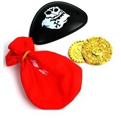 Piratų rinkinys loterijai (48 vnt.)