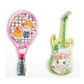 KANTRYBĖS ŽAIDIMAS GITAROS IR TENISO RAKETĖS FORMOS (48 vnt.)