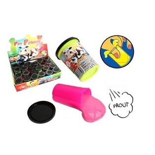 PUTTY DVOKIANTIS GLAISTAS NEONINĖS SPALVOS, 70g (24 vnt.)