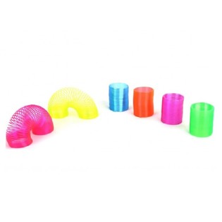 MINI NEONINĖS SPIRALĖS &Oslash;3.5 CM (48 vnt.)