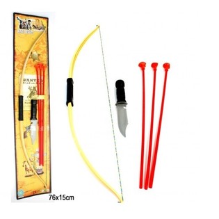 DIDELIS LANKO IR STRĖLIŲ RINKINYS, 75 CM (6 vnt.)
