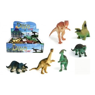 Dinozaurų Figūrėlių Rinkinys Ekspozicijoje (36 vnt.)