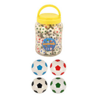&Scaron;oklūs Kamuoliukai &bdquo;Futbolas&ldquo; &Oslash;3.3 cm Indelyje (72 vnt.)