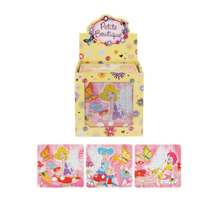 Mini Dėlionės &bdquo;Fėjos&ldquo; ekspozicinėje dėžutėje &ndash; 13 x 12 cm (108 vnt.)