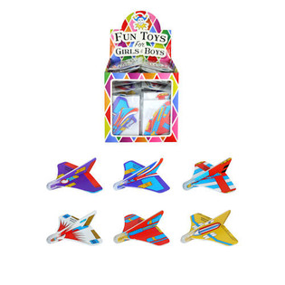 Mini Star Glider Putplasčio Lėktuvėliai Display Pakuotėje (72 vnt.)