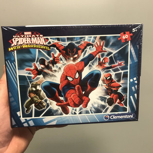 MARVEL &ndash; &bdquo;SPIDERMAN&ldquo; DĖLIONĖ, 60 detalių (4 vnt.)
