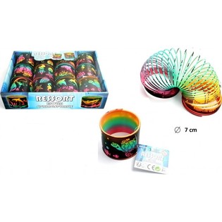 Didelės Spyruoklės Slinky Jūros Gyvūnai Ø7cm Ekspozicijoje (12 vnt.)