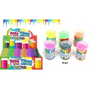 Spalvotas Mini Gleivės statinėje (30g) - 24 vnt. ekranas