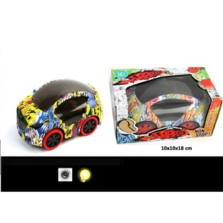 Bump & Go Graffiti Automobilis su &Scaron;viesomis ir Garsais (6 vnt.)