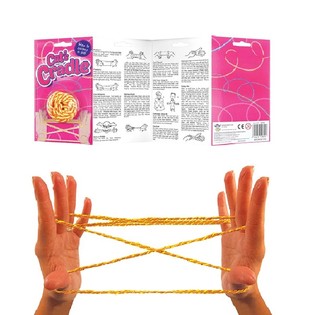 Siūlų žaidimas CATS CRADLE Vaivoryk&scaron;tė - Magi&scaron;ka virvė (72 vnt.)