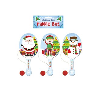 KALĖDOS - PADDLE BALL ŽAIDIMAS SU GUMA (24 vnt.)