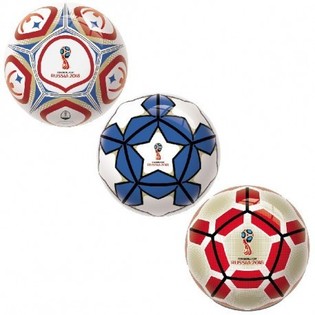 Pasaulio čempionato futbolo kamuoliai &Oslash;14 cm. (12 vnt.)