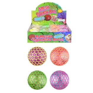 &Scaron;VIEČIANTIS SQUISHY KAMUOLIUKAS &ndash; RY&Scaron;KIOS SPALVOS (12 vnt.)
