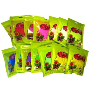 MIX KLEUREN FUNNY GUMMY, 60 gram (12st.)