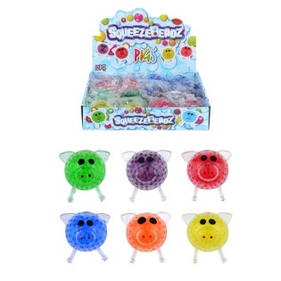 SQUISHY KIAULYTĖS KAMUOLIUKAI (12 vnt.)