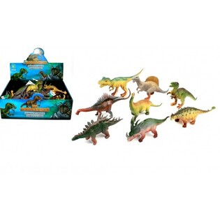DINOZAURŲ MI&Scaron;INYS, APIE 17 CM AUK&Scaron;ČIO EKSPOZICIJOJE (16 vnt.)