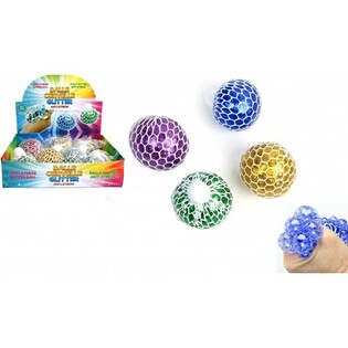 SQUISHY KAMUOLIUKAS &ndash; ŽIBANTIS SPALVŲ MI&Scaron;INYS EKRANE (12 vnt.)