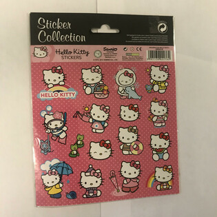 DIDELI HELLO KITTY LIPDUKŲ LAPAI, 20x16 cm (10 vnt.)