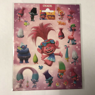 DIDELI TROLLS LIPDUKŲ LAK&Scaron;TAI, 20x16 cm (10 vnt.)