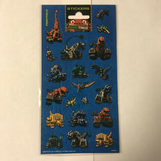 LIPDUKAI: DINOTRUX, Matm. 20 x 10 cm (10 vnt.)