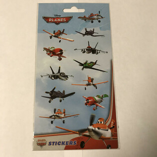 Lipdukų lapas: DISNEY PLANES, matm. 20 x 10 cm (10 vnt.)