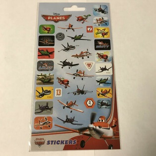 Lipdukų lapas Disney Planes, 20 x 10 cm (10 vnt.)