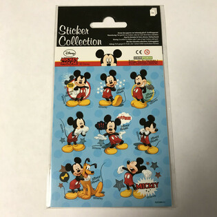 LIPDUKŲ LAPAS: DISNEY MICKEY MOUSE, 16 x 9 cm (10 vnt.)