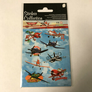 Disney Planes Lipdukų Lapai 16 x 9 cm (10 vnt.)