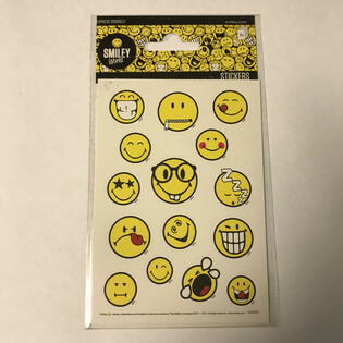 LIPDUKŲ LAPAS: SMILEY&rsquo;S, 16 x 9 cm (10 vnt.)