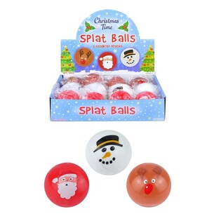 Kalėdiniai Splat / Splash kamuoliukai ekrane (12 vnt.)