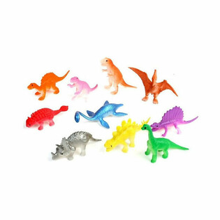 Dinozaurų rinkinys laimės &scaron;uliniui ir dovanėlėms (48 vnt.)