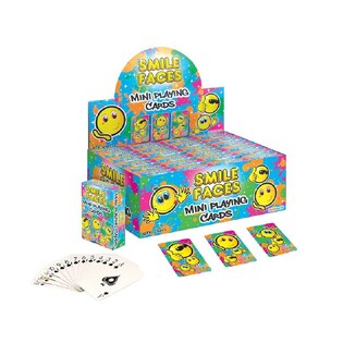 MINI ŽAIDIMO KORTOS &ndash; MODELIS: SMILEY EKRANE (24 vnt.)