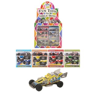 Susikonstruok 3D Lenktyninį Automobilį su Varikliu (60 vnt.)