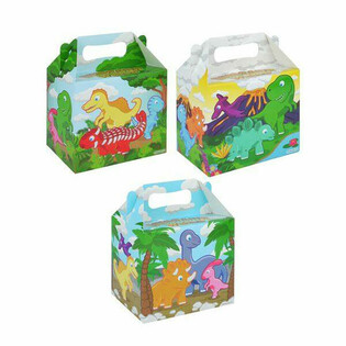 MENIU DĖŽUTĖ &ndash; DINOSAURAS &ndash; 14 x 9.5 x 18 cm (24 vnt.)