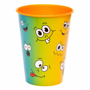 GĖRIMO / LEDŲ PUODELIS „SMILEY“ - 260 ML (12 vnt.)
