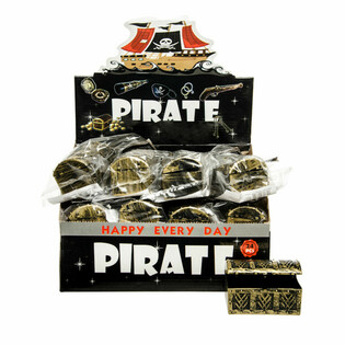 Mini piratų lobių skrynia ekrane (24 vnt.)
