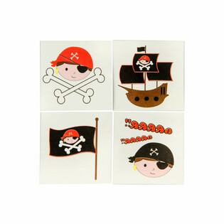 LAIKINOS TATUIRUOTĖS PIRATAI (288 vnt.)