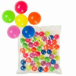 &Scaron;OKLIŲJŲ KAMUOLIUKŲ MI&Scaron;INYS NEONINĖS SPALVOS &Oslash; 3,2 cm (50 vnt.)