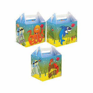 Menu Dėžutė &ndash; SEA LIFE &ndash; 14 x 9.5 x 18 cm (24 vnt.)
