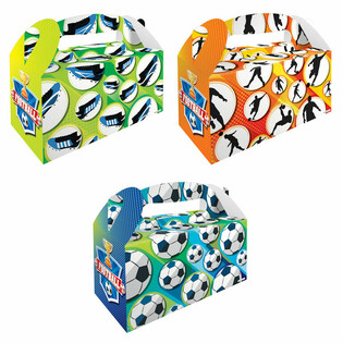 Vaikų Meniu Dėžutė &bdquo;Futbolas&ldquo; &ndash; 22,5 x 9,5 x 18 cm (12 vnt.)