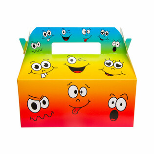 Vaiki&scaron;ka Meniu Dėžutė Smiley - 22,5 x 12 x 9,5 cm (24 vnt.)