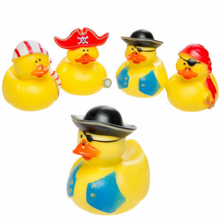 PIRATŲ VONIOS ANČIŲ RINKINYS - 5x5 cm (4 vnt.)