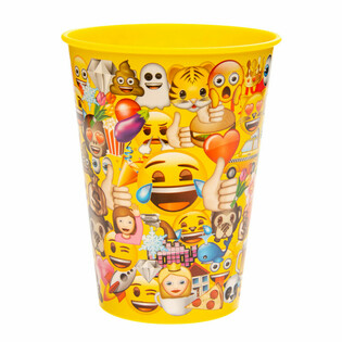 Puodelis gėrimams / Ledų indelis Emoji - 260 ml (12 vnt.)