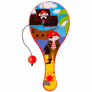 PADDLE BAT - REKETĖ SU KAMUOLIUKU - MODELIS: PIRATAS (48 vnt.)